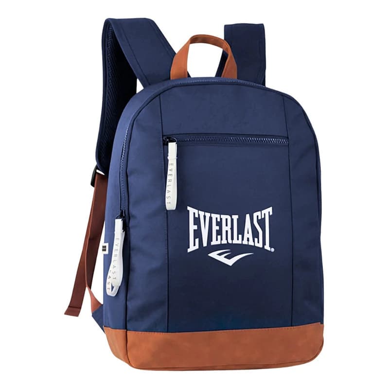 Mochila Urbana Everlast Base Gamuzada 22 L | Porta Notebook 15.6" | 44x30x14 cm — Azul