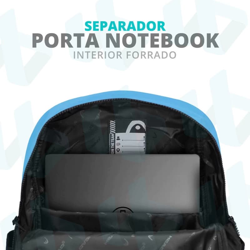 Mochila Urbana Escolar | Porta Notebook | Head