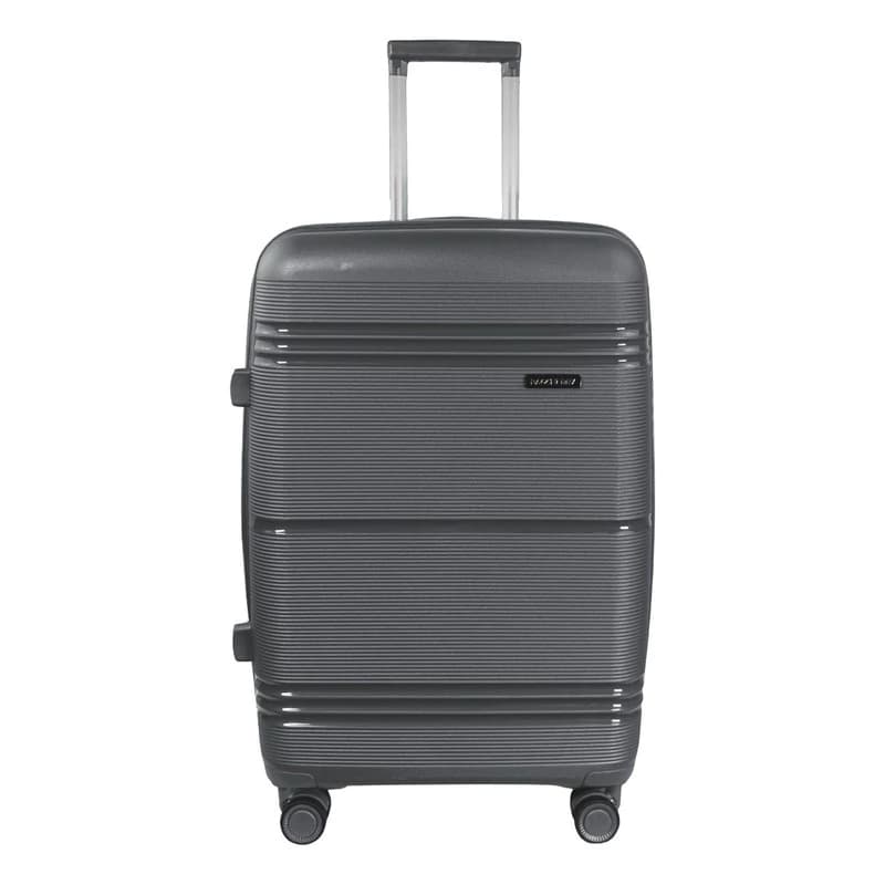Valija Rígida Mediana Bagcherry 24" Candado TSA 4 Ruedas 360° 60L