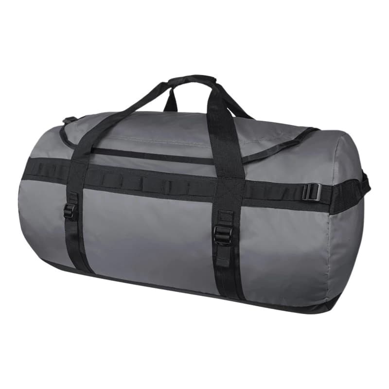 Bolso Deportivo T-Go 88L Convertible a Mochila — Lona Reforzada — Gris