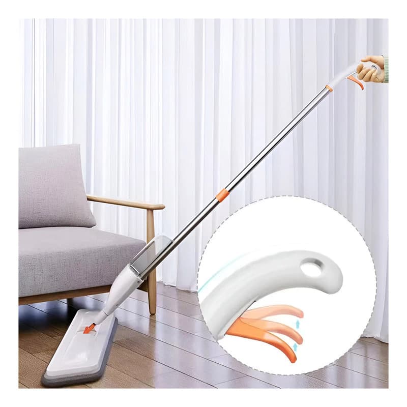 Mopa Plana Spray Mop Importbaires Rociador 4 Repuestos