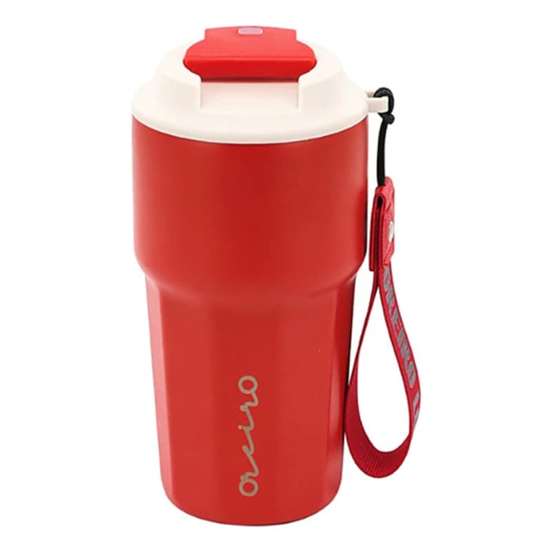 Vaso Termico | Doble Capa Acero Inox | Oreiro Love — Azul petróleo / Liso
