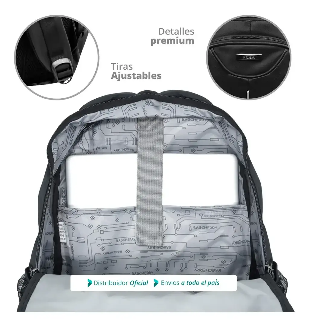 Mochila Urbana Ejecutiva Portanotebook 15.6" | Bagcherry