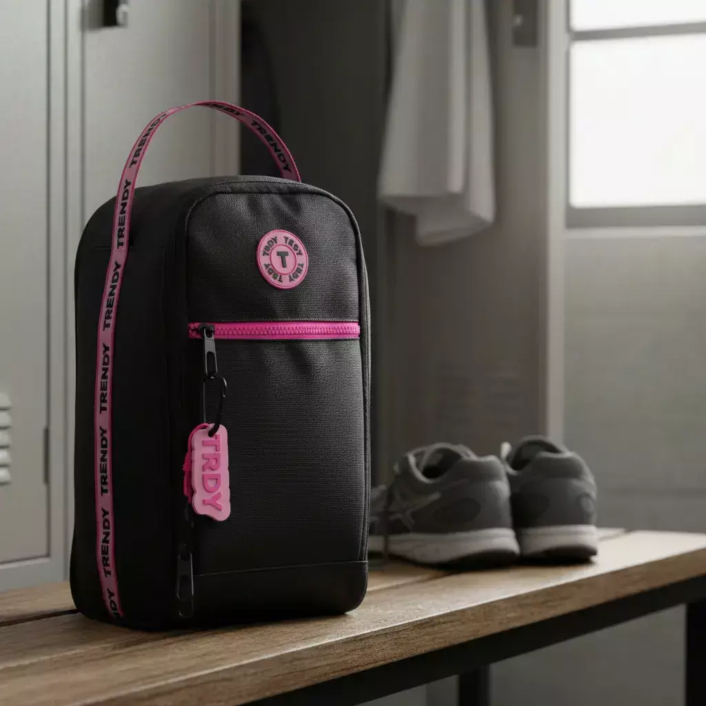 Bolso Botinero Femenino Trendy para Botines y Zapatillas — Negro