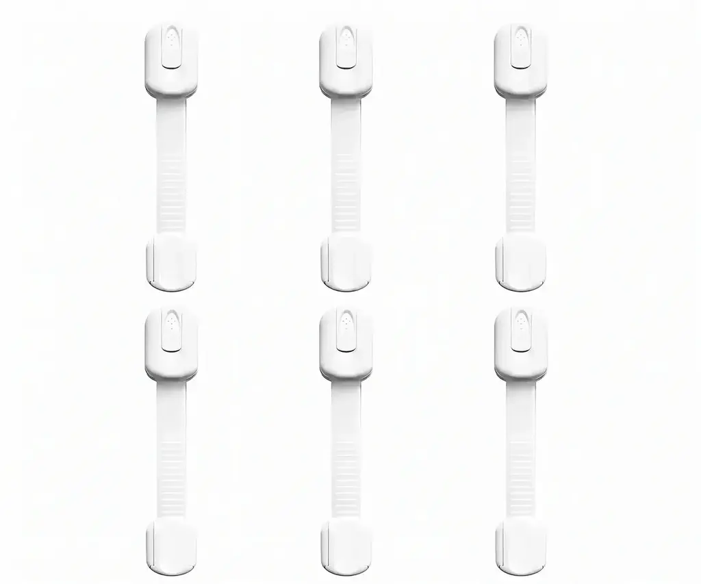 Pack x6 Trabas de Seguridad Bebés Ajustables 3M | FlexLock
