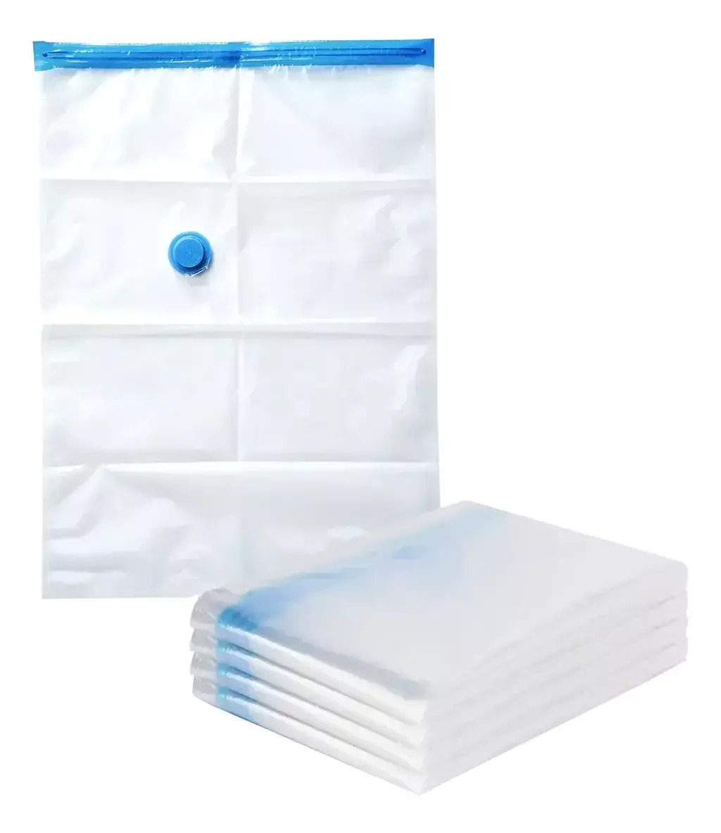Set x5 Bolsas al Vacío | Tamaño Extra Grande (80x90 cm) | T-go