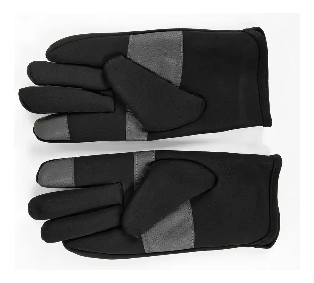 Guantes Deportivos Softshell | Rompeviento | Alpine Skate — Gris