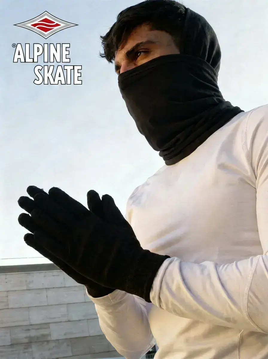 Combo Primera Piel Térmico Alpine Skate | Guantes y Cuello