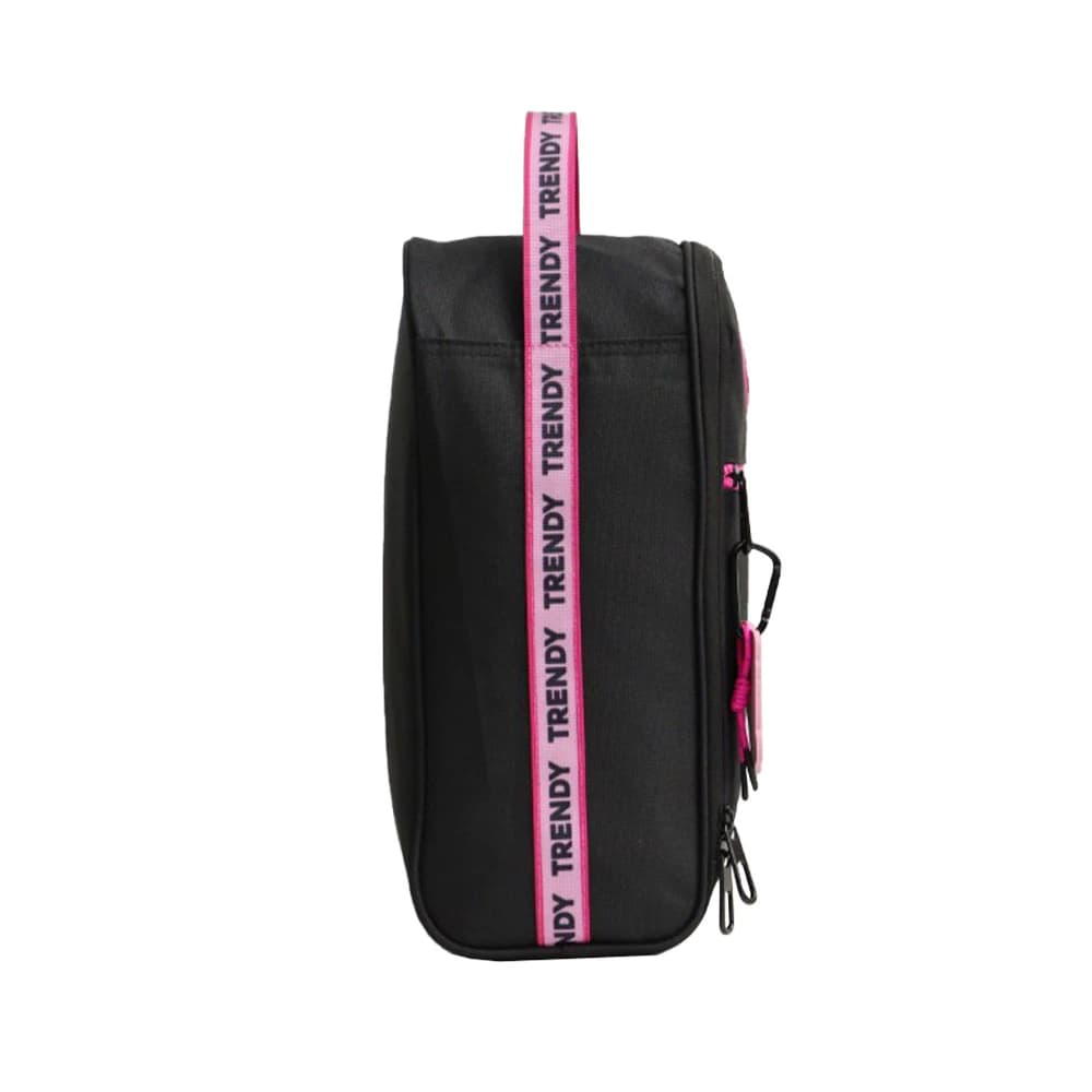 Bolso Botinero Femenino Trendy para Botines y Zapatillas — Negro