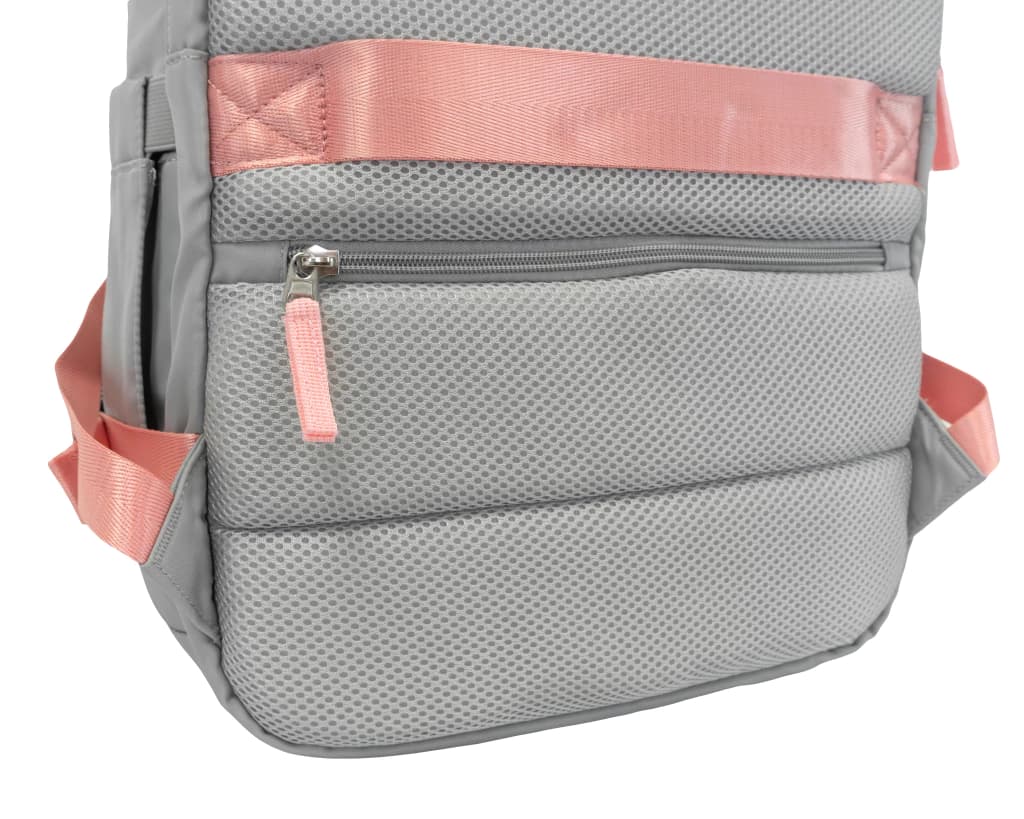 Mochila de Viaje para Avión con Porta Notebook y 11 Bolsillos - Modelo EB440 — Negro / Liso