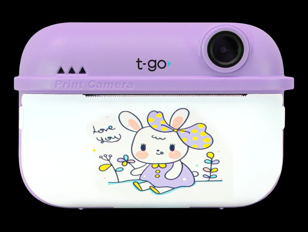Cámara Mini Impresora Térmica Portátil 1080p Video / W067 — Lila