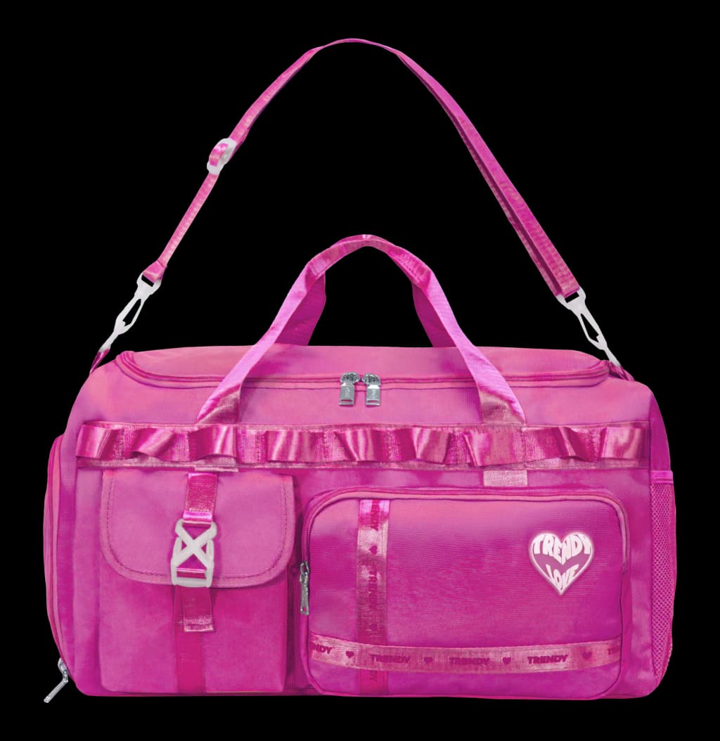 Bolso Deportivo y de Viaje | Faja Carry-On | Trendy — Negro