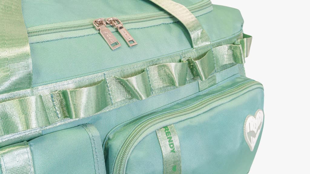 Bolso Deportivo y de Viaje | Faja Carry-On | Trendy — Negro