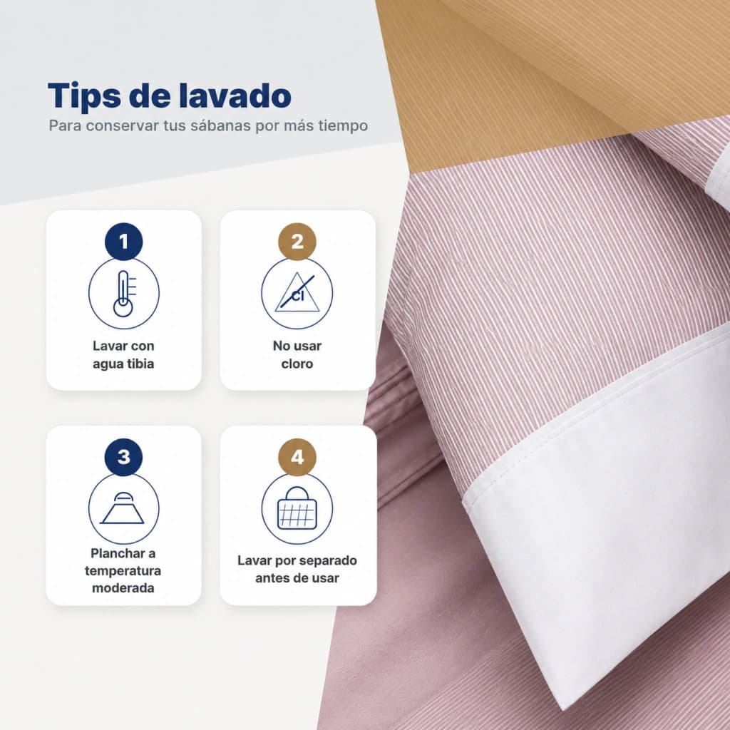Juego de Sábanas King Size | 100% Algodón | Cannon Fieldcrest — Shadow