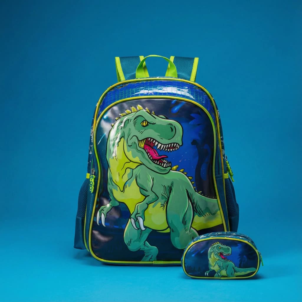 Kit Escolar | Mochila + Cartuchera — Azul F1