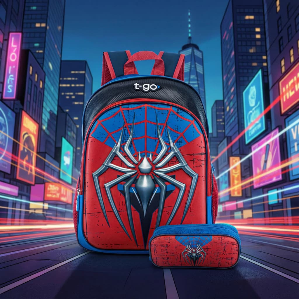 Kit Escolar | Mochila 3D + Cartuchera