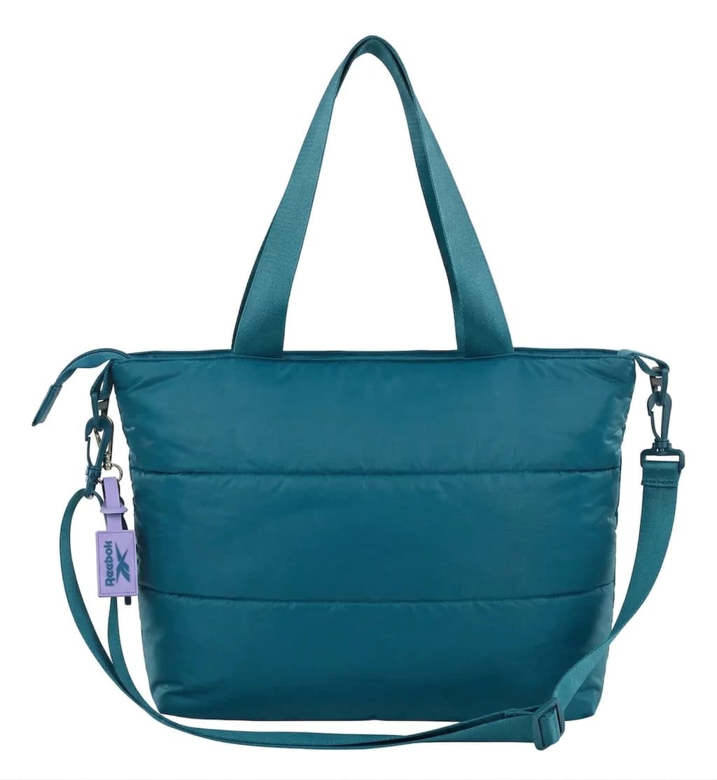 Cartera Bandolera Puffer con Llavero | Reebok — Negro