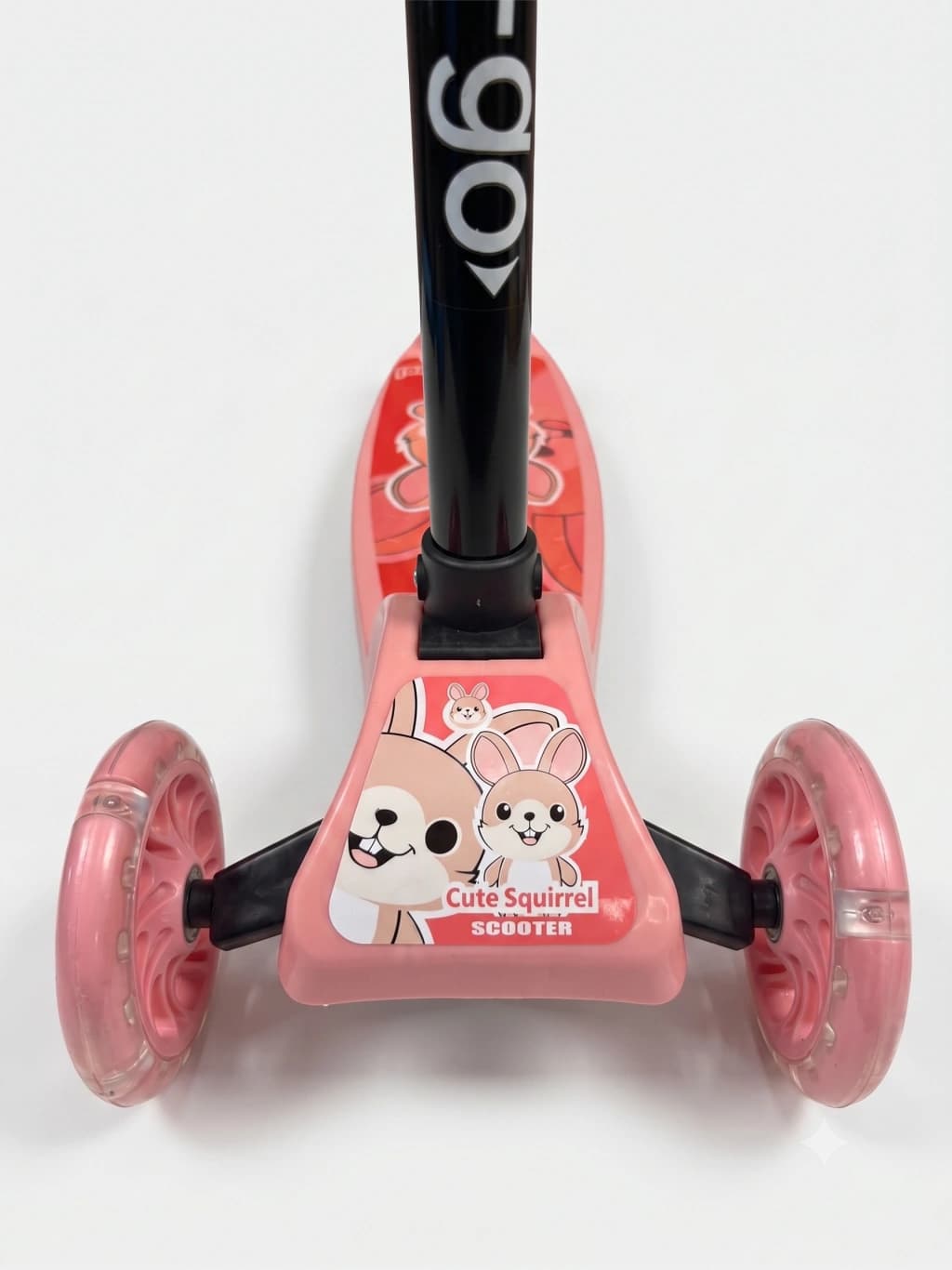 Monopatín T-go Infantil 3 Ruedas con Luces LED | 4 Alturas — Celeste