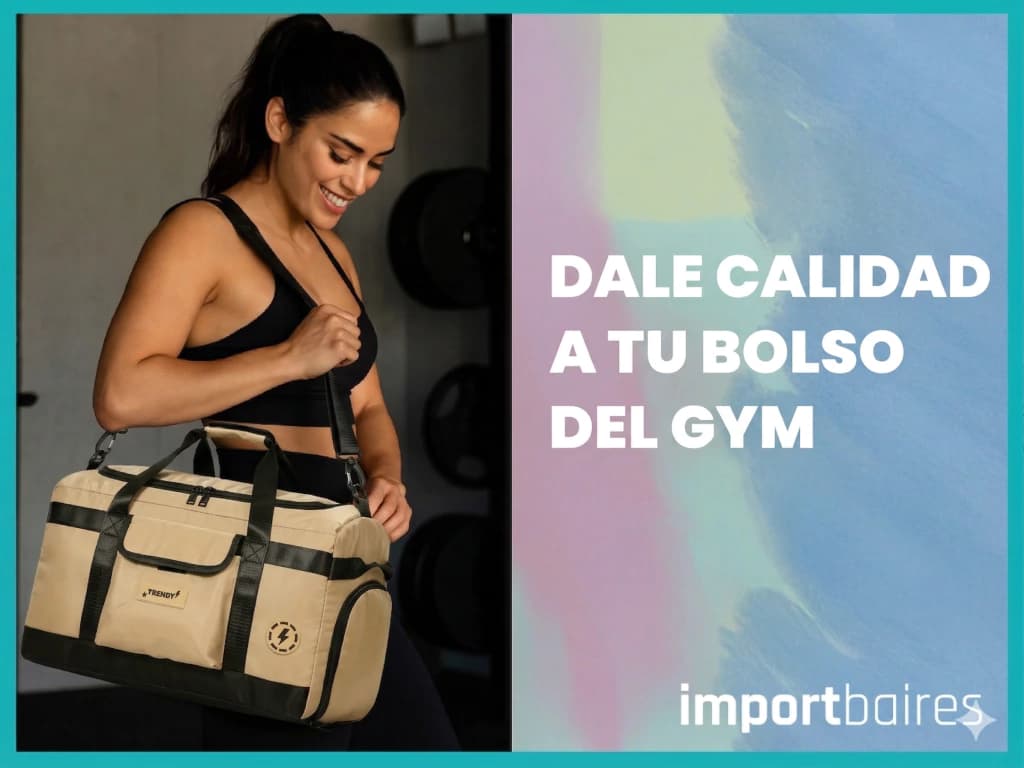 Bolso Deportivo y de Viaje | Trendy — Negro