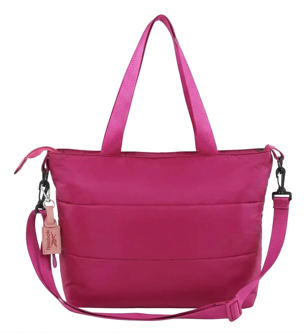 Cartera Bandolera Puffer con Llavero | Reebok — Negro