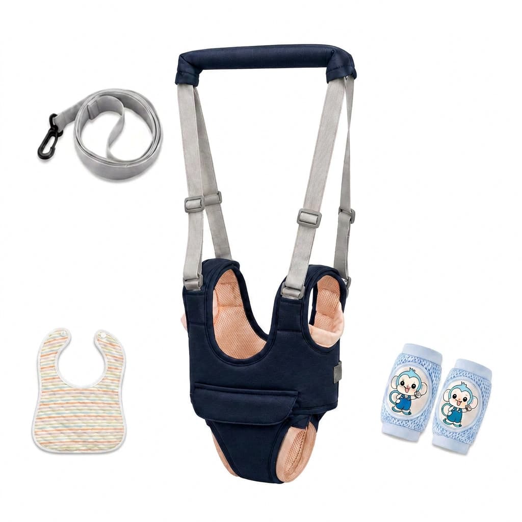 Arnés Caminador Bebé Primeros Pasos Little Steps | Evolutivo — Azul