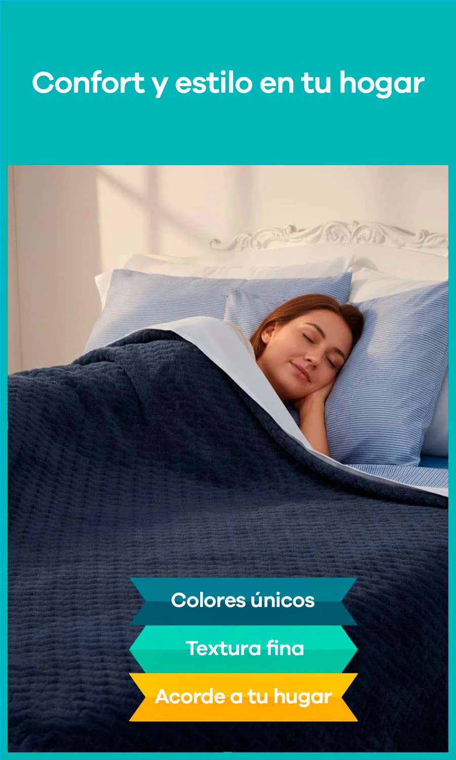 Manta De Microfibra Cannon Original Suave Y Calentita medida QUEEN — Beige
