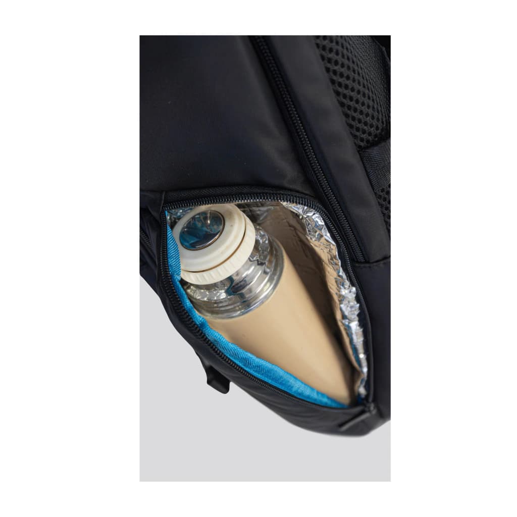 Mochila Inteligente de Viaje T-GO EM240 Impermeable con USB y Bolsillo para Zapatillas - Estilo Carry On — ROSA / Liso