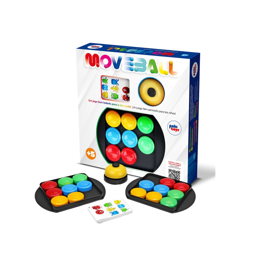 Juego de Mesa Moveball Paki Toys | Destreza y Reflejos