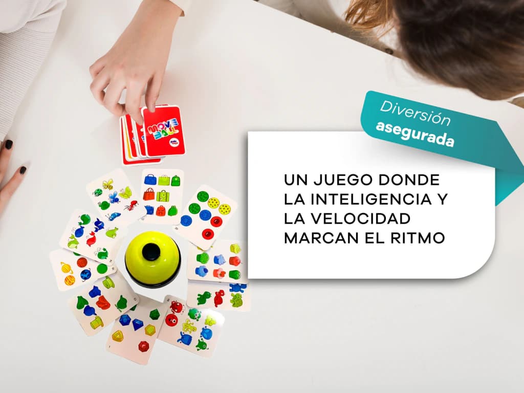 Juego de Mesa Moveball Paki Toys | Destreza y Reflejos