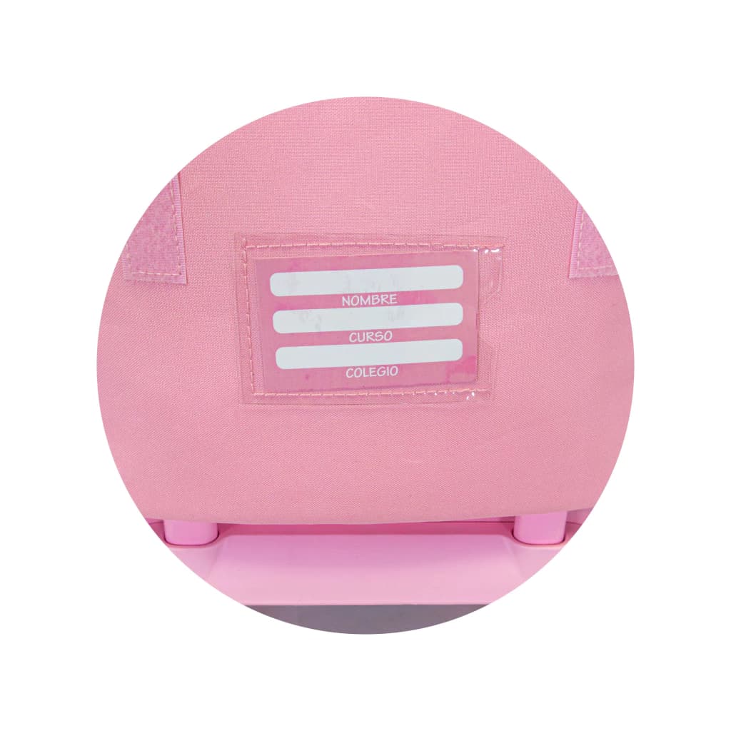 Mochila Escolar Carrito Unicornio 3D con Trenza T-Go | Base Rígida y Ruedas Silicona