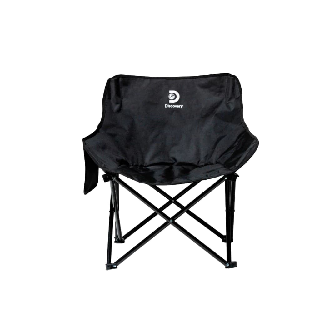 Silla Discovery Plegable de camping Diseño Director color Negro