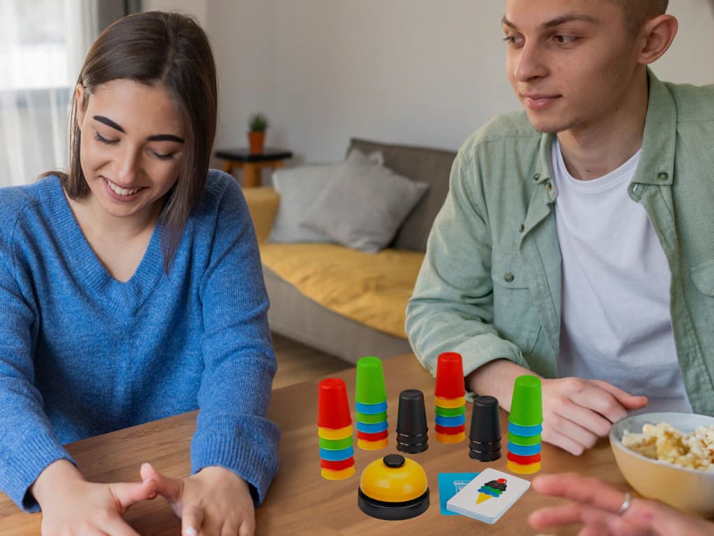 Juego de Mesa Speed Cups Paki Toys | Destreza y Reflejos