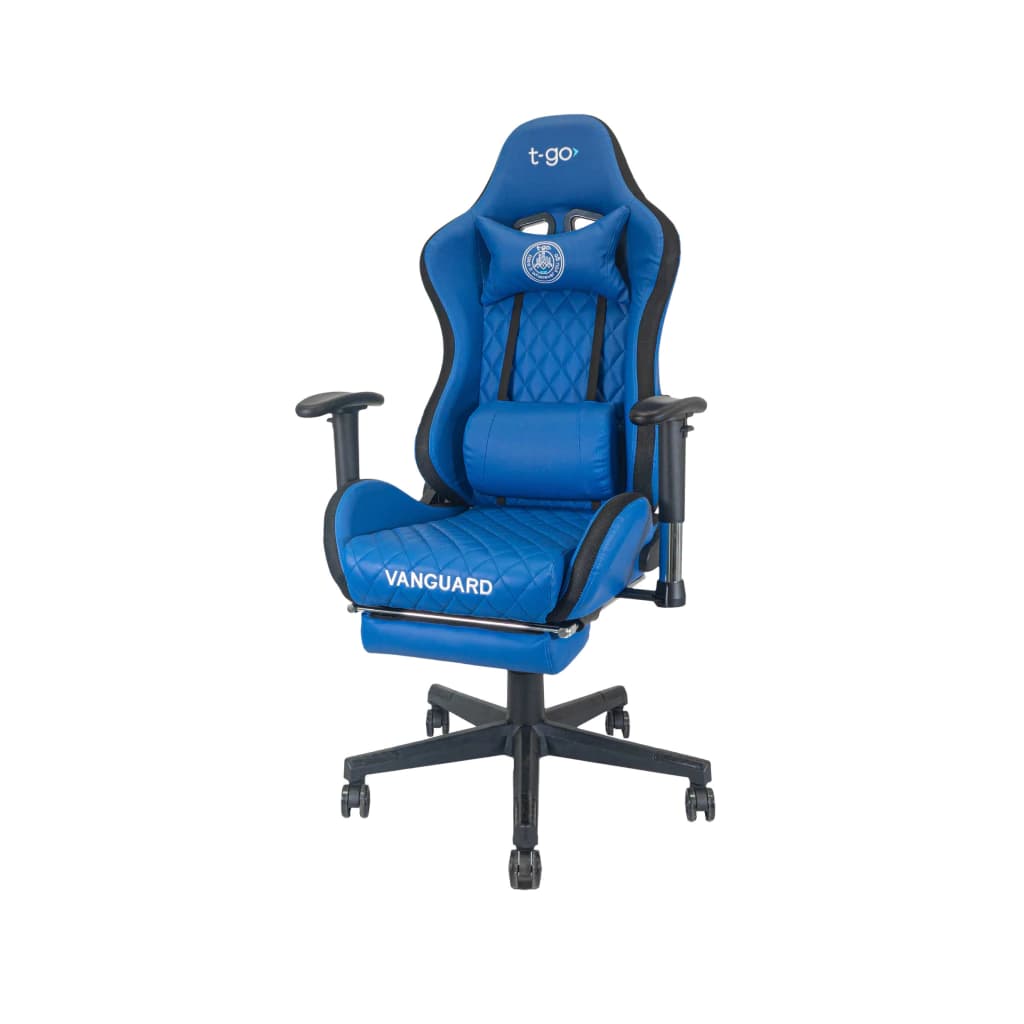 Sillas Gamer Vanguard T-go Ergonómica | Escritorio — Gris