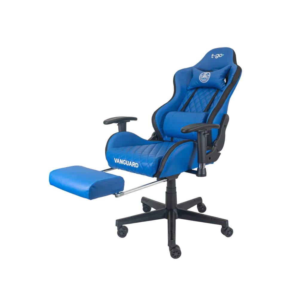 Sillas Gamer Vanguard T-go Ergonómica | Escritorio — Azul
