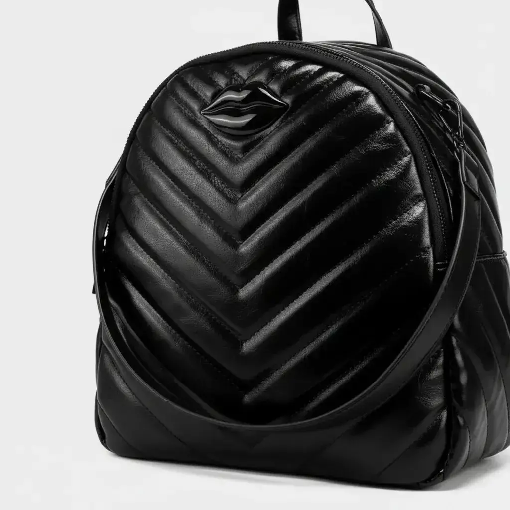 Mochila Oreiro Love | Eco Cuero Charol
